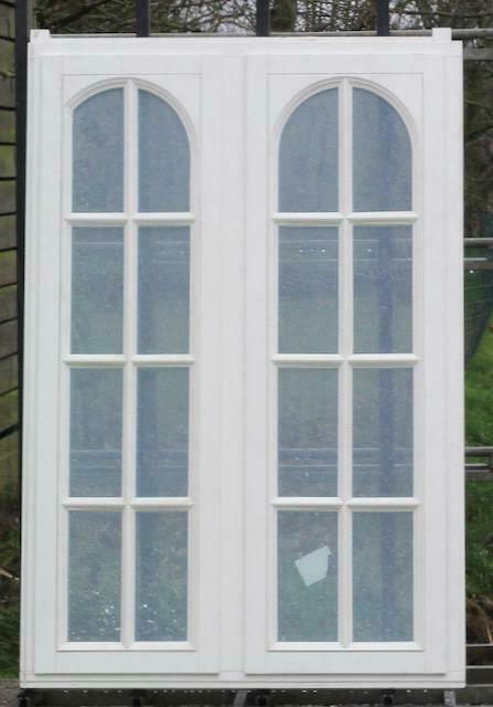 afrormosia houten raam , chassis , venster 115 x 175 wit, Doe-het-zelf en Bouw, Raamkozijnen en Schuifdeuren, Inclusief glas, Nieuw