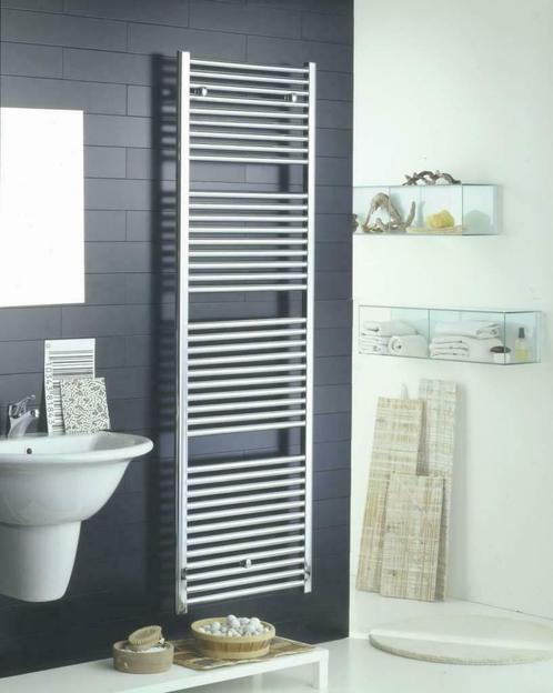 Sanifun handdoekradiator Medina 800 x 500 Chroom, Bricolage & Construction, Chauffage & Radiateurs