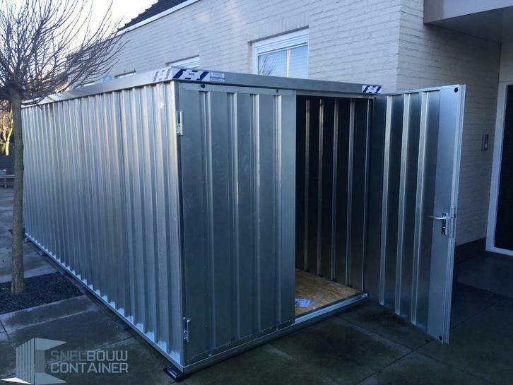 Actie van de dag! Container buiten van BOS - Demontabel 5x2M, Zakelijke goederen, Machines en Bouw | Keten en Containers