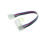 Flexibele connector voor RGBW led strip | Klemmend, Verzenden