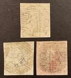 Belgique 1849 - Médaille 3/5 - Filigrane dans un cadre -, Gestempeld