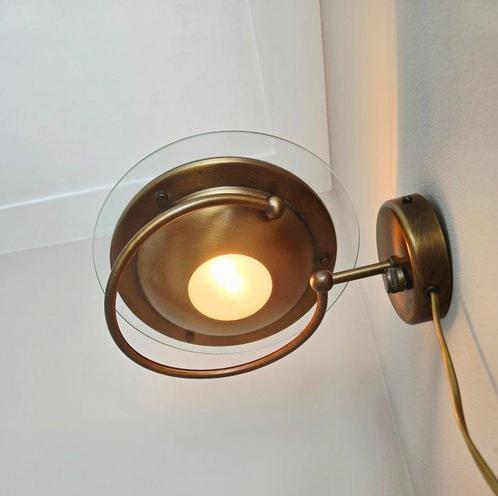 Steinhauer - Lampe murale - Laiton, Verre, Antiek en Kunst, Kunst | Designobjecten