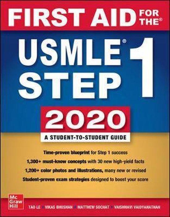 First Aid for the USMLE Step 1 2020, Thirtieth Edition, Boeken, Taal | Engels, Zo goed als nieuw, Verzenden