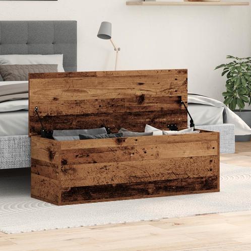 vidaXL Opbergdoos Oude Hout 102x35x35 cm Gemaakt van Hout, Huis en Inrichting, Kasten | Overige, Nieuw, Verzenden