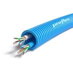Preflex voorbedrade buis 20mm + datakabel 2x U/UTP CAT6 4P, Ophalen of Verzenden