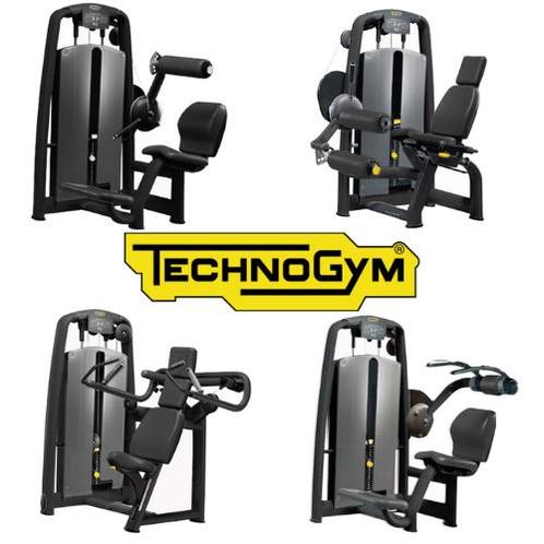 Technogym Selection Black | Brown Cushion | Kracht Set, Sports & Fitness, Appareils de fitness, Envoi
