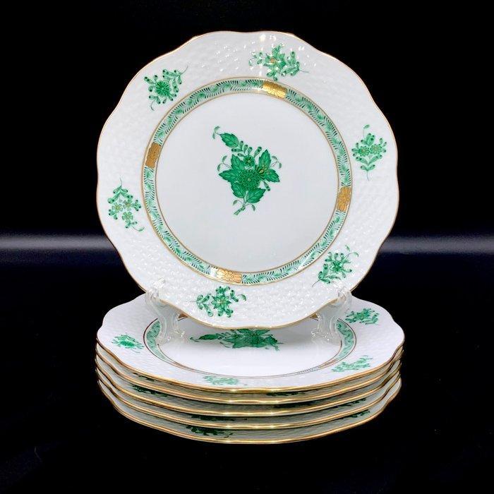 Herend - Exquisite Set of 6 Appetizer Plates (19 cm) -, Antiquités & Art, Antiquités | Meubles | Tables