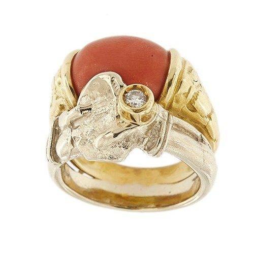 Misani Milano - Bague tendance - 18 carats Or blanc, Or, Handtassen en Accessoires, Antieke sieraden