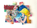 Vincent STREIFF - Tableau POP Art Falbala sur bois de