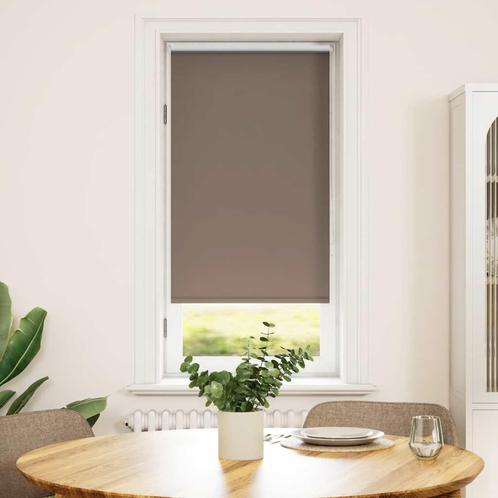 vidaXL Rolgordijn verduisterend 60 x 120 cm koffie, Huis en Inrichting, Stoffering | Gordijnen en Lamellen, Nieuw, Verzenden