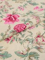 Vintage Floral Elegance - 400 x 280 Exclusieve Panama-stof -