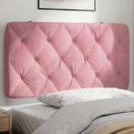 vidaXL Hoofdbordkussen 100 cm fluweel roze, Huis en Inrichting, Verzenden, Nieuw