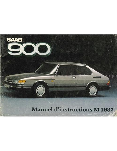 1987 SAAB 900 INSTRUCTIEBOEKJE FRANS, Autos : Divers, Modes d'emploi & Notices d'utilisation