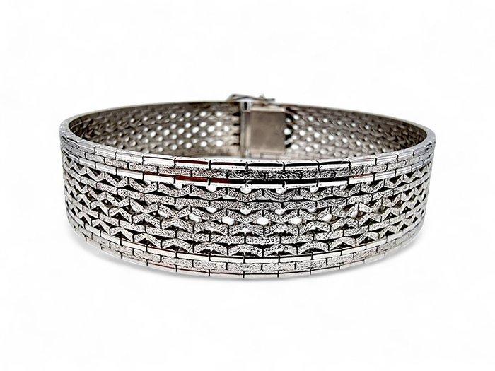 Zonder Minimumprijs - Armband Zilver - Gestructureerd, Handtassen en Accessoires, Armbanden