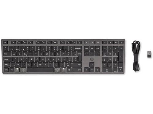 HP -  720 Dual-mode Oplaadbare Draadloze Toetsenbord, Computers en Software, Toetsenborden, Draadloos, Azerty, Nieuw, Verzenden