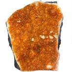 Geen Reservering - Levendige Citrien Geode - 30x22x16 cm-, Verzamelen, Mineralen en Fossielen