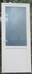 aluminium achterdeur , buitendeur ,deur 99 x 243 wit