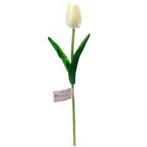 Tulp Realtouch WIT / stuks. 34cm. Witte tulp, Nieuw