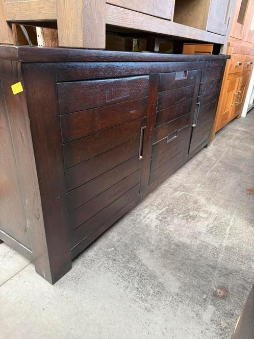 Dressoir massief eikenhout, koloniaal (nieuw, outlet), Huis en Inrichting, Stoelen, Nieuw