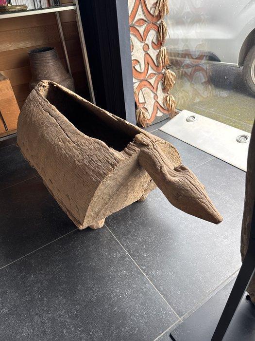 Zande - Groot - Traditionele trommel - Congo, Antiek en Kunst, Kunst | Niet-Westerse kunst