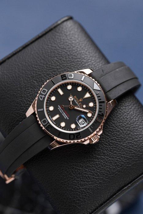 Rolex - Yacht-Master 37 - Pink Gold - 268655 - Unisex - 2022, Handtassen en Accessoires, Horloges | Heren