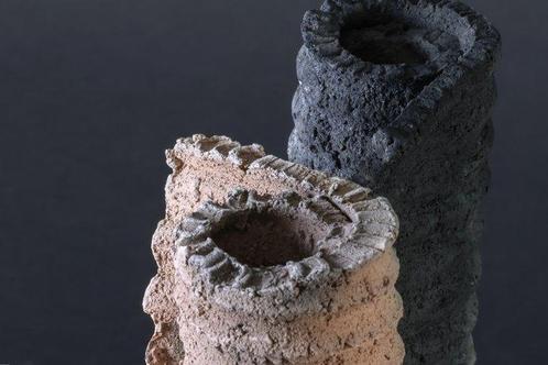 Jinnai Sakata () - paar gerolde bloemkunstwerken voor, Antiek en Kunst, Antiek | Overige Antiek