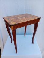 Reuge - Table - bois incrusté - Table de musique table de, Antiquités & Art, Curiosités & Brocante