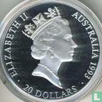 Australië 20 dollars 1993 (PROOF) 100 years Modern Olymp.., Verzenden, Losse munt, Goud