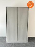 Roldeurkast - Ahrend - 195x120x45cm - Wit beige- Met wit bei, Zakelijke goederen, Werkplek, Ophalen of Verzenden, Gebruikt, Kast