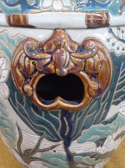 Artesanos ceramicos - Kruk - Voetbankje - Porselein - met de, Antiek en Kunst, Curiosa en Brocante