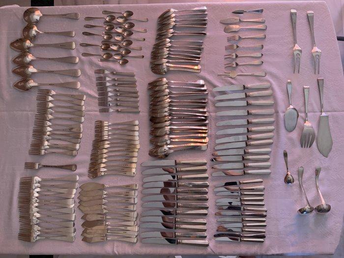 Ménagère (166) - Argent 925, Antiquités & Art, Antiquités | Argent & Or