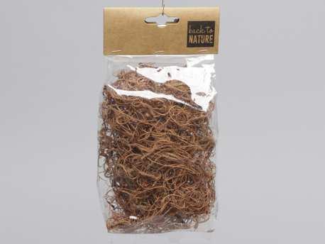 Curly mos klein verp +/- 40 gram. Naturel Curly mos klei, Hobby en Vrije tijd, Knutselen, Nieuw
