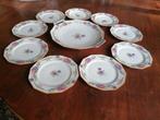 Limoges J.L Coquet - Service à dessert (10) - Porcelaine, Antiek en Kunst