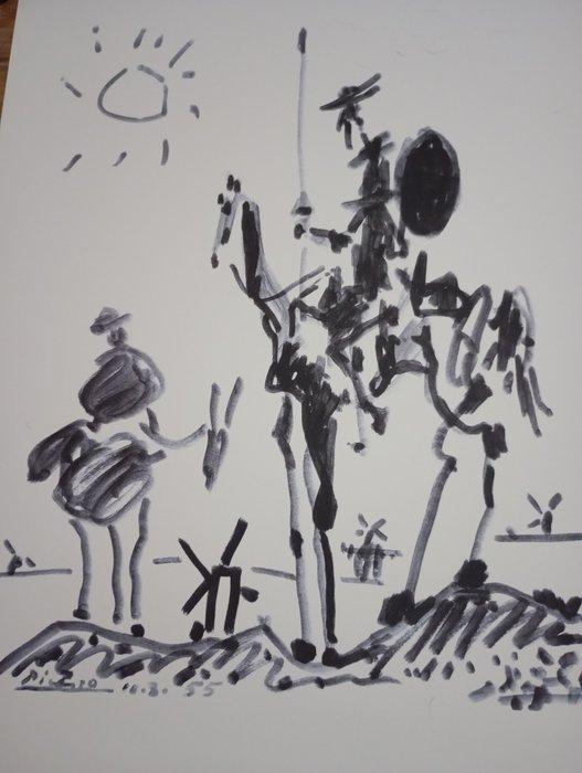 Pablo Picasso - museo paris - Don Quichotte - jaren 1950, Antiquités & Art, Art | Dessins & Photographie