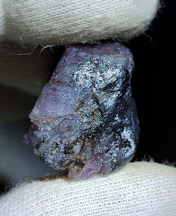 Tanzanite naturelle non traitée - 64 cts - Brute- 12.9 g, Verzamelen, Mineralen en Fossielen