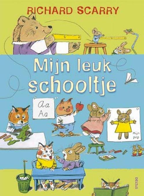 Mijn leuk schooltje 9789024377114 Richard Scarry, Boeken, Kinderboeken | Baby's en Peuters, Gelezen, Verzenden