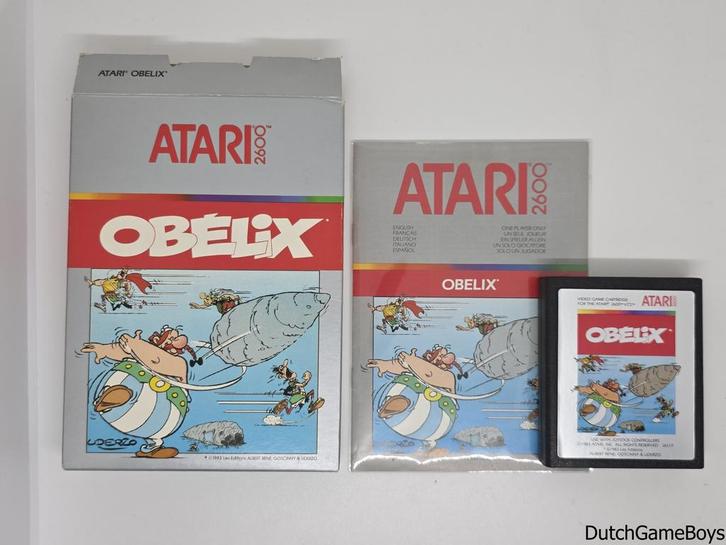 Atari 2600 - Obelix, Games en Spelcomputers, Spelcomputers | Atari, Gebruikt, Verzenden