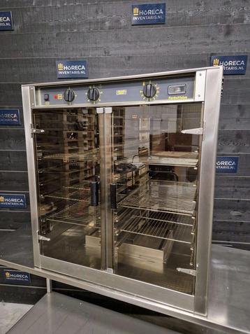 Warmhoudkast geventileerd | roller grill | deuren 2 zijdes |