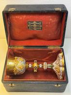 Poussielgue Rusand - Bronzes Orfevrerie - Kelk - Brons,, Antiek en Kunst