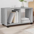 vidaXL Rolkast 72x33x42,5 cm bewerkt hout grijs sonoma, Huis en Inrichting, Verzenden, Nieuw