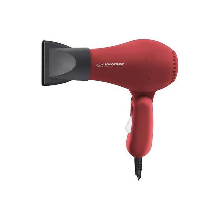 Esperanza Aurora EBH003R haardroger reisformaat 750W rood, Handtassen en Accessoires, Uiterlijk | Haarverzorging, Nieuw, Ophalen of Verzenden