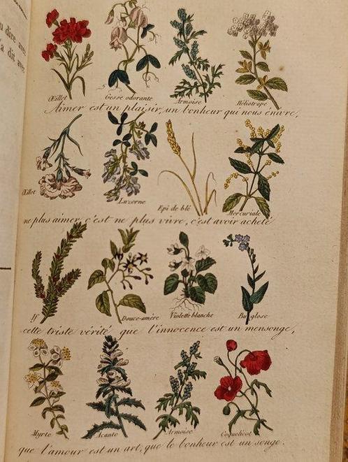 Louis-Aimé Martin - Le langage des fleurs - 1840, Antiek en Kunst, Antiek | Boeken en Manuscripten