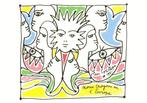 Jean Cocteau (1889-1963) after - Lot de 2 lithographies :, Antiek en Kunst