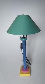 Tafellamp - Hout - Memphis stijl, jaren 80, Antiek en Kunst