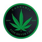 Tsjaad. 5000 Francs 2024 Cannabis - Cyber Green - Black