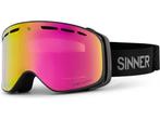 Sinner OLYMPIA+ skibril - Zwart - Sintrast® Lens, Verzenden, Zo goed als nieuw