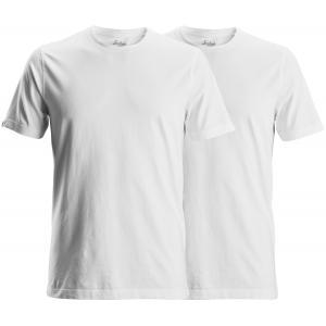 Snickers 2529 lot de 2 t-shirts - 0900 - white - base -, Animaux & Accessoires, Nourriture pour Animaux