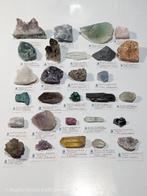 1136 g - Mineraalencollectie - Robijn, Lemuriër, Herkimer,