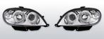 Koplampen Angel Eyes |Citroen Saxo 2000- | chroom, Auto-onderdelen, Verzenden, Nieuw