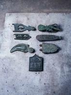 Roman , Byzantine , Islam , medieval Brons Belt buckle, Lot, Antiquités & Art